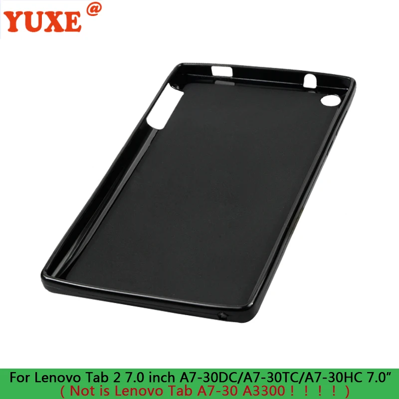 Tablet Case For Lenovo Tab 2 Tab2 7 7.0" A7-30 A7-30DC A7-30TC A7-30HC A7-30GC 7.0 inch Funda Back TPU Silicone Anti-Drop Cover
Tablet Case For Lenovo Tab 2 Tab2 7 7.0" A7-30 A7-30DC A7-30TC A7-30HC A7-30GC 7.0 inch Funda Back TPU Silicone Anti-Drop Cover