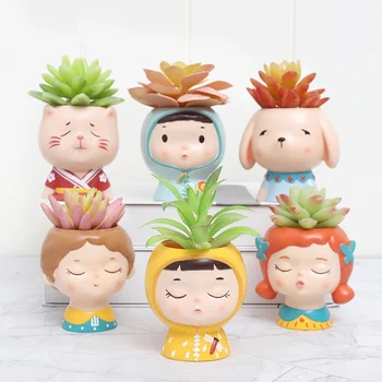 Enamel Flowerpot Cute Cartoon Girl Succulent Plant Flowerpot Desk Handicraft Bonsai Decoration Home Decoration
Enamel Flowerpot Cute Cartoon Girl Succulent Plant Flowerpot Desk Handicraft Bonsai Decoration Home Decoration
