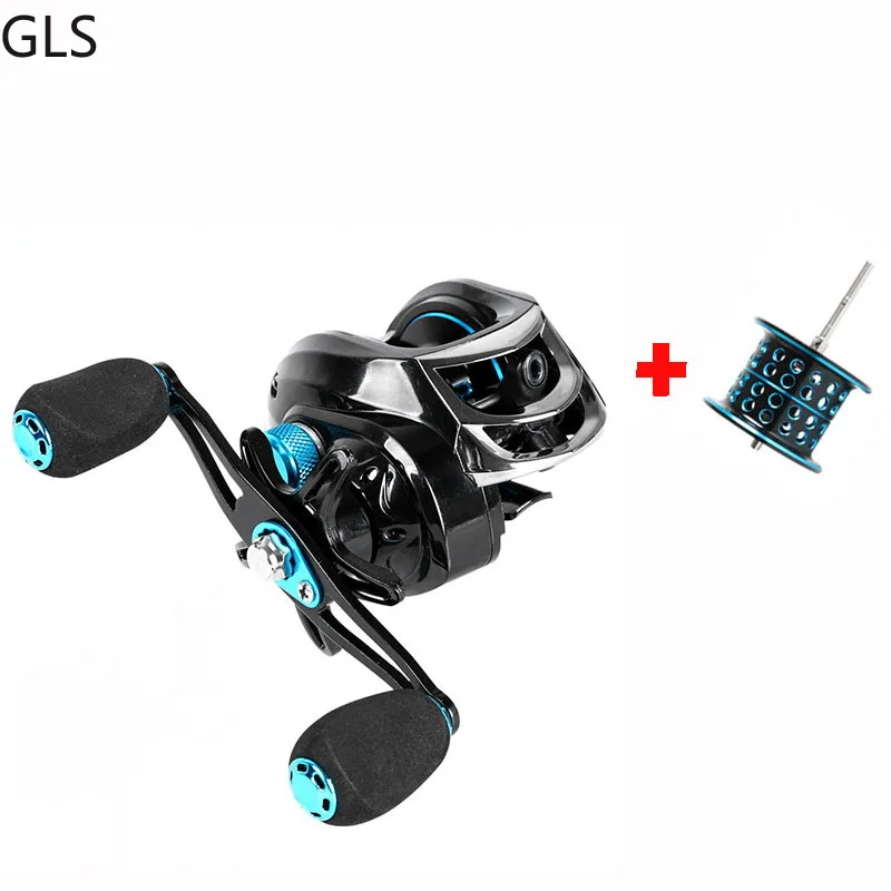 Fishing wheel Dual Brake Baitcasting Reel 8KG Max Drag Shallow Deep Spool 8+1BB Magnetic Brake System Fishing Coil Fishing reel
Fishing wheel Dual Brake Baitcasting Reel 8KG Max Drag Shallow Deep Spool 8+1BB Magnetic Brake System Fishing Coil Fishing reel