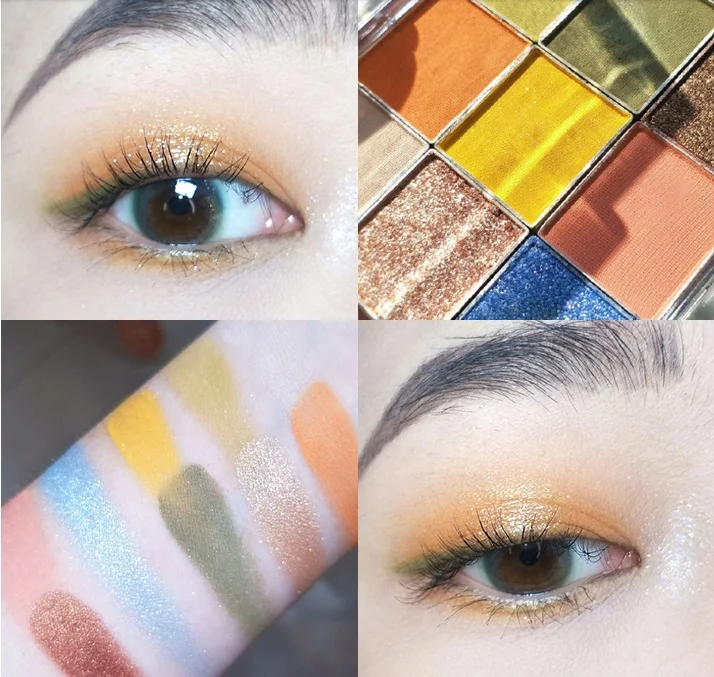 Neon Green Yellow Colorful Eyeshadow Palette Matte 9 Color Shimmer Bright EyeShadow Pallete Metallic Diamond Pigmented Makeup
Neon Green Yellow Colorful Eyeshadow Palette Matte 9 Color Shimmer Bright EyeShadow Pallete Metallic Diamond Pigmented Makeup