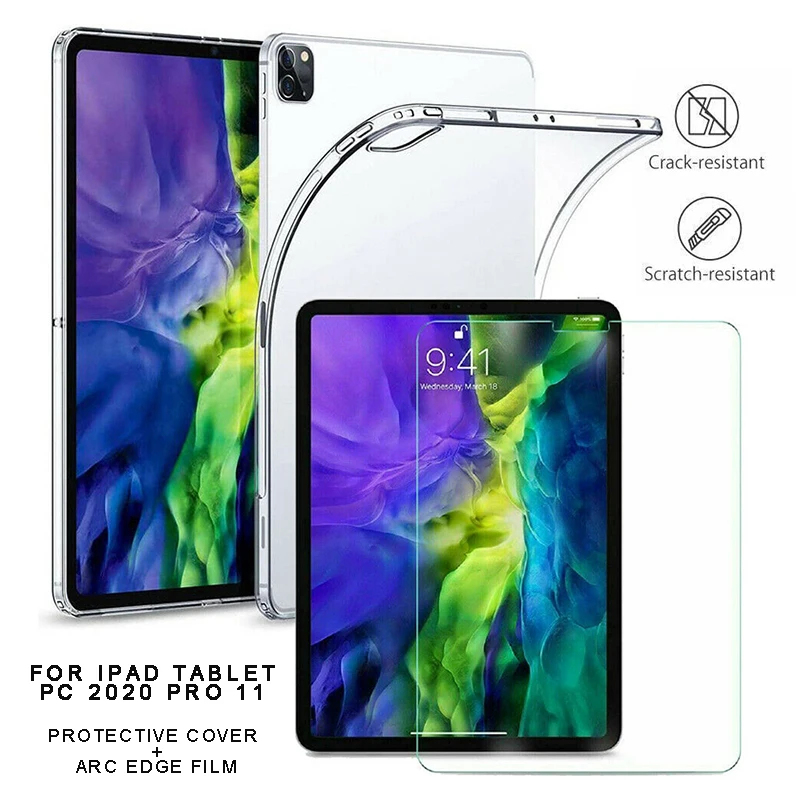 Mayitr Tempered Glass Film Screen Protector+Protective Transparent Clear Case Back Cover Compatible for iPad Pro 11 inch
Mayitr Tempered Glass Film Screen Protector+Protective Transparent Clear Case Back Cover Compatible for iPad Pro 11 inch