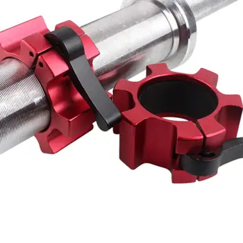 1 Pair Olympic Barbell Clamps Quick Release Locking Professional Barbells Collars Squat Weightlifting Powerlifting Training
1 Pair Olympic Barbell Clamps Quick Release Locking Professional Barbells Collars Squat Weightlifting Powerlifting Training