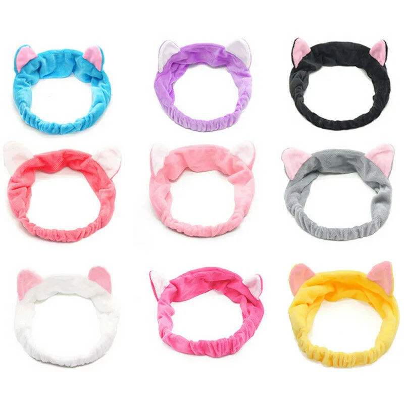 Cute Elastic Cat Ears Headbands for Women Girls Makeup Face Washing Headband Hairdo Facial Mask Headwrap Hairband Hair Accessory
Cute Elastic Cat Ears Headbands for Women Girls Makeup Face Washing Headband Hairdo Facial Mask Headwrap Hairband Hair Accessory