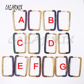 3 pair Slim rectangle dangle earrings Big hook earrings mix colors crystal earrings retention fashion jewelry for women 50930
3 pair Slim rectangle dangle earrings Big hook earrings mix colors crystal earrings retention fashion jewelry for women 50930