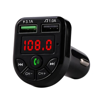 TiOODRE Bluetooth 5.0 FM Transmitter Car Kit MP3 Modulator Player Wireless Hands-free Audio Receiver Dual USB Fast Charger
TiOODRE Bluetooth 5.0 FM Transmitter Car Kit MP3 Modulator Player Wireless Hands-free Audio Receiver Dual USB Fast Charger