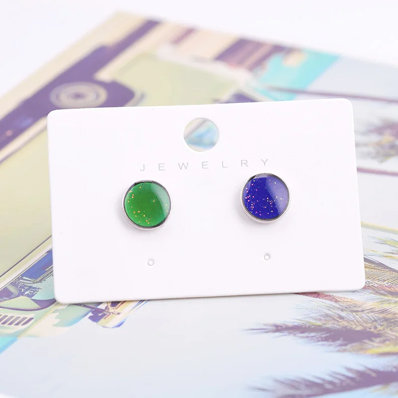 2020 Minimalism Round Mood Stud Jewelry Simplicity Enamel Round Shiny Earring Temperature Control Color Change Feeling For Girls
2020 Minimalism Round Mood Stud Jewelry Simplicity Enamel Round Shiny Earring Temperature Control Color Change Feeling For Girls