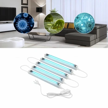 T5 8W 6W LED UV Quartz lamp UV-C Ultraviolet lamp UVC Germicidal Sterilizer Light 110V 220V Ozone Deodor Eliminator Tube
T5 8W 6W LED UV Quartz lamp UV-C Ultraviolet lamp UVC Germicidal Sterilizer Light 110V 220V Ozone Deodor Eliminator Tube
