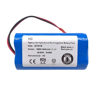 

Top Deals Li-Ion Battery Spare Parts For Chuwi Ilife X3 V3 V5 V5 V5S V5S Cw310 V7 Ecovacs Deebot Cen250 11.1 V 2600 Mah