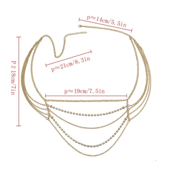 Women Fashion Bikini Waist Belly Tassels Body Chain Summer Body Chain Jewelry LX9E
Women Fashion Bikini Waist Belly Tassels Body Chain Summer Body Chain Jewelry LX9E
