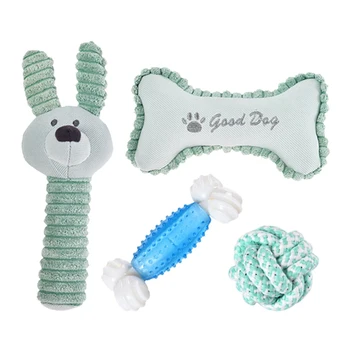 4 Pcs/lot Pet Plush Toys Set For Dogs Cute Bite Resistant Sound Chew Toy For Teeth Cleaning Dog Cat Toy Gift with gift box
4 Pcs/lot Pet Plush Toys Set For Dogs Cute Bite Resistant Sound Chew Toy For Teeth Cleaning Dog Cat Toy Gift with gift box