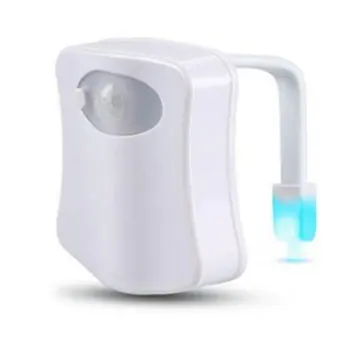 Toilet Lid Light Motion Detection Advanced Eight Color LED Toilet Bowl Light Changing Light Detection
Toilet Lid Light Motion Detection Advanced Eight Color LED Toilet Bowl Light Changing Light Detection