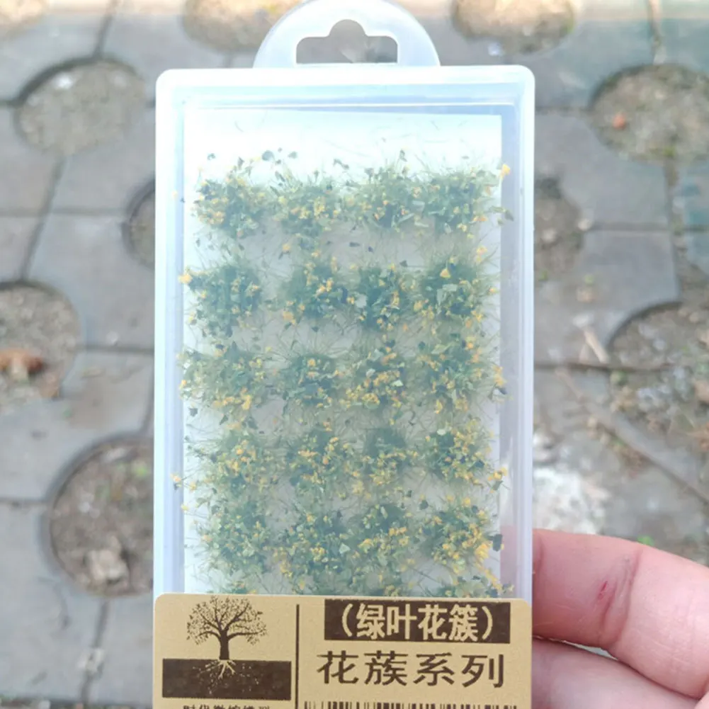 Durable Building Layout Grass Tufts Landscape Wargame DIY Miniature Sand Table Scenery Model Flower Cluster Artificial Railway
Durable Building Layout Grass Tufts Landscape Wargame DIY Miniature Sand Table Scenery Model Flower Cluster Artificial Railway