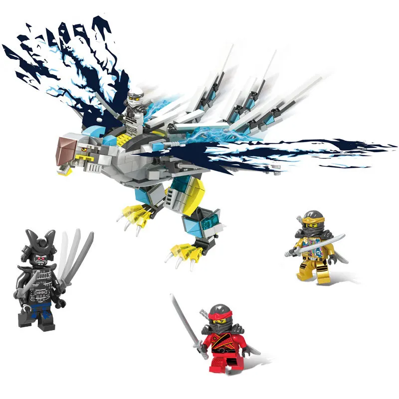 2020 New Ninja Lightning Hawk Building Blocks Classic Model kit Compatible with ninjagoes Figures Bricks Toys for Children gift
2020 New Ninja Lightning Hawk Building Blocks Classic Model kit Compatible with ninjagoes Figures Bricks Toys for Children gift