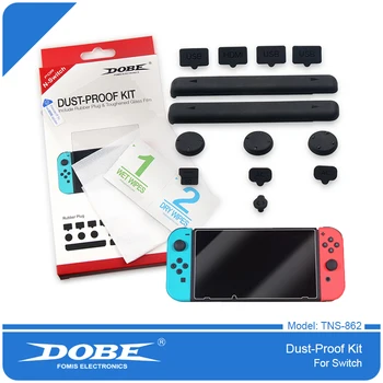 2017 New Dust Proof Kits Dust Prevention Cover Case Pack with Joy-Con Grips Tempered Glass Protector for Nintend Switch
2017 New Dust Proof Kits Dust Prevention Cover Case Pack with Joy-Con Grips Tempered Glass Protector for Nintend Switch