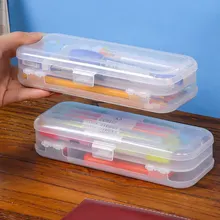 2Layer PP Plastic Transparent Pencil Case Double Layer Multifunction Pen Stationery Box Kids Large Capacity Storage Organizer
2Layer PP Plastic Transparent Pencil Case Double Layer Multifunction Pen Stationery Box Kids Large Capacity Storage Organizer