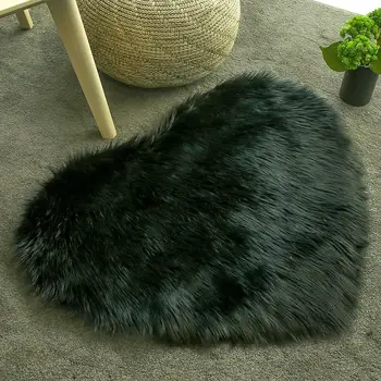 Fluffy Rugs Wool Mat Luxurious Carpet Floor Wool Carpet Heart-Shaped 90X70cm Home Dining Room Chair Bedroom Sofa Decoration
Fluffy Rugs Wool Mat Luxurious Carpet Floor Wool Carpet Heart-Shaped 90X70cm Home Dining Room Chair Bedroom Sofa Decoration