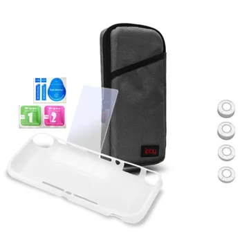 New Bag for Switch Lite Storage Bag 7in1 Protection Kit Video Game Console including tempered film rocker cap protective shell
New Bag for Switch Lite Storage Bag 7in1 Protection Kit Video Game Console including tempered film rocker cap protective shell