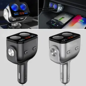 Multifunction Car Cigarette Lighter Socket Splitter Charger 2 USB QC 3.0 Quick Charge 12V Auto phone fast charging Power Adapter
Multifunction Car Cigarette Lighter Socket Splitter Charger 2 USB QC 3.0 Quick Charge 12V Auto phone fast charging Power Adapter