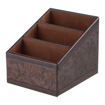 3 Compartments Retro PU Storage Box Container Case Flower Patterned Remote Control Phone Holder Organizer Hot Sale
3 Compartments Retro PU Storage Box Container Case Flower Patterned Remote Control Phone Holder Organizer Hot Sale