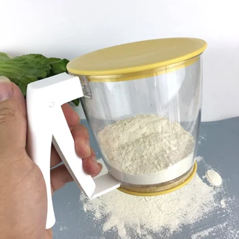 Hand-held Flour Sieve Fine Mesh Sugar Filter Manual Icing Sugar Powder Strainer Kitchen Gadget Pastry Tools Baking Tools
Hand-held Flour Sieve Fine Mesh Sugar Filter Manual Icing Sugar Powder Strainer Kitchen Gadget Pastry Tools Baking Tools