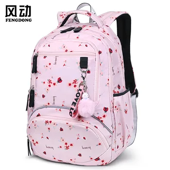 Double-shouldered Women's Bag Leisure Backpack Large-scale Female Junior High Students Bag Printing Bag Anti-hydropower Bag 
Double-shouldered Women's Bag Leisure Backpack Large-scale Female Junior High Students Bag Printing Bag Anti-hydropower Bag