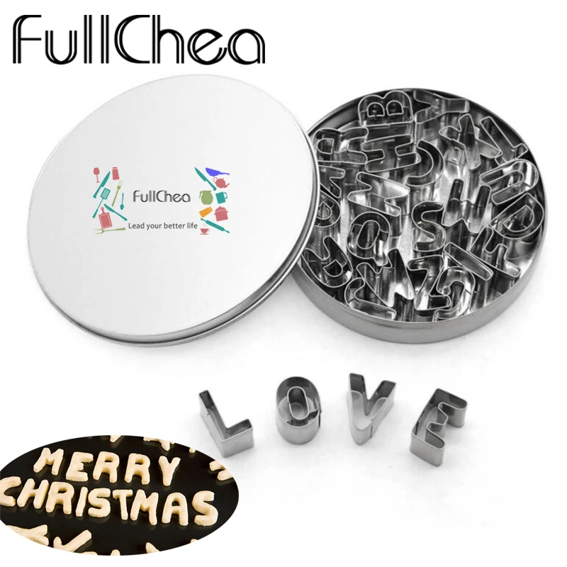 FullChea 26pc/set Baking Tools Cake Cutting Letter Gingerbread Biscuit Moule Cake Mold Cakes Decorating Tools Moule
FullChea 26pc/set Baking Tools Cake Cutting Letter Gingerbread Biscuit Moule Cake Mold Cakes Decorating Tools Moule