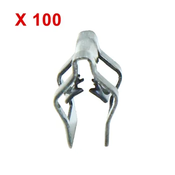 Fastener Retainer Clips 100pcs Car Auto Interior Console Metal Fixing wires
Fastener Retainer Clips 100pcs Car Auto Interior Console Metal Fixing wires