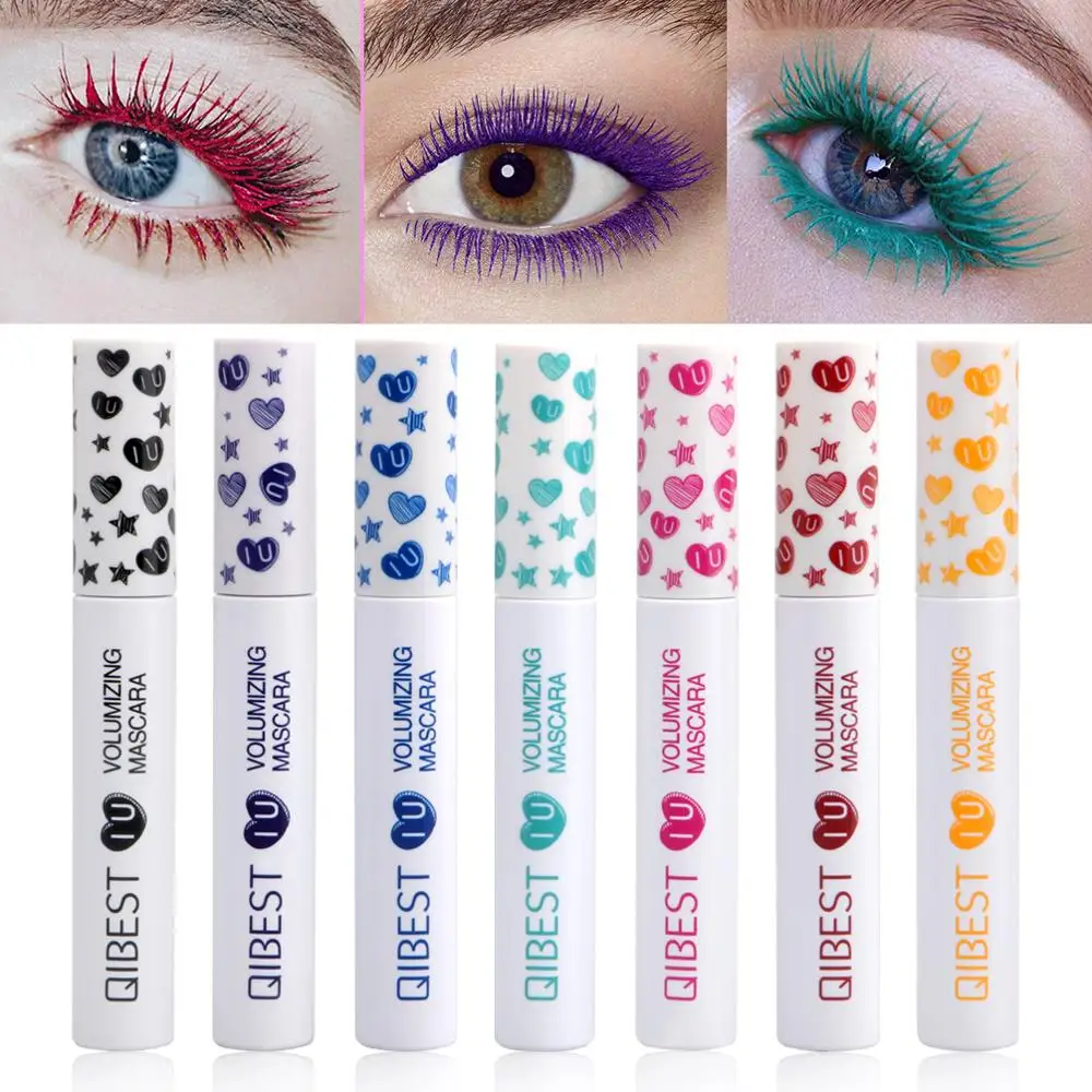 QIBEST Colored Mascara Eyelashes Cosmetics 3D Rimel Mascara Colorful Eyelashes Lengthening Thick Eyes Makeup Curling Eyelash
QIBEST Colored Mascara Eyelashes Cosmetics 3D Rimel Mascara Colorful Eyelashes Lengthening Thick Eyes Makeup Curling Eyelash