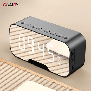 Alarm Clock Smart Speaker Bluetooth V5.0 Wireless HD Mirror Stereo Music For iPhone Android Mobile Phone Computer Portable Home
Alarm Clock Smart Speaker Bluetooth V5.0 Wireless HD Mirror Stereo Music For iPhone Android Mobile Phone Computer Portable Home