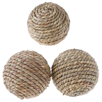Rabbit Small Pet Chew Toy Clean Teeth Natural Grass Ball Small Pet Perfect Molar Tool
Rabbit Small Pet Chew Toy Clean Teeth Natural Grass Ball Small Pet Perfect Molar Tool
