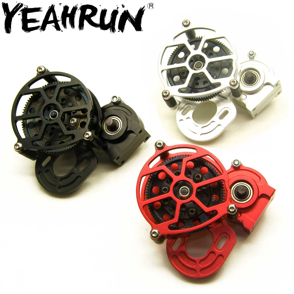 YEAHRUN Metal 1/10 Scale RC Car Models Transmission for AXIAL SCX10 Gear Box Set Upgrade Parts
YEAHRUN Metal 1/10 Scale RC Car Models Transmission for AXIAL SCX10 Gear Box Set Upgrade Parts