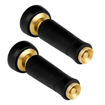 2 Pack Brass Twist Nozzle,Garden Hose Adjustable Twist Nozzle Jet Sweeper Sprayer
2 Pack Brass Twist Nozzle,Garden Hose Adjustable Twist Nozzle Jet Sweeper Sprayer