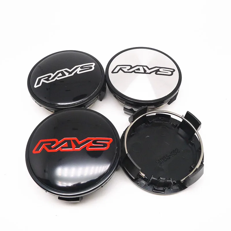 

1Pc 62mm For RAYS Wheel Hub Center Cap Car Styling Emblem Badge For REIZ CROWN Highlander COROLLA Accessories