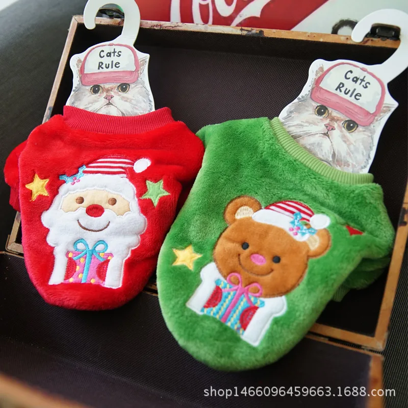 Petcircle Pet Dog Clothes Autumn And Winter New Style Dog Clothes Christmas Gift Series Teddy Round-neck Shirt
Petcircle Pet Dog Clothes Autumn And Winter New Style Dog Clothes Christmas Gift Series Teddy Round-neck Shirt