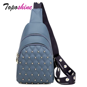 Toposhine New Rivets Chest Bag Fanny Pack Women Belt Bags 2020 New Trend Chest Packs Bags PU Leather Material Hip Hop Package 
Toposhine New Rivets Chest Bag Fanny Pack Women Belt Bags 2020 New Trend Chest Packs Bags PU Leather Material Hip Hop Package