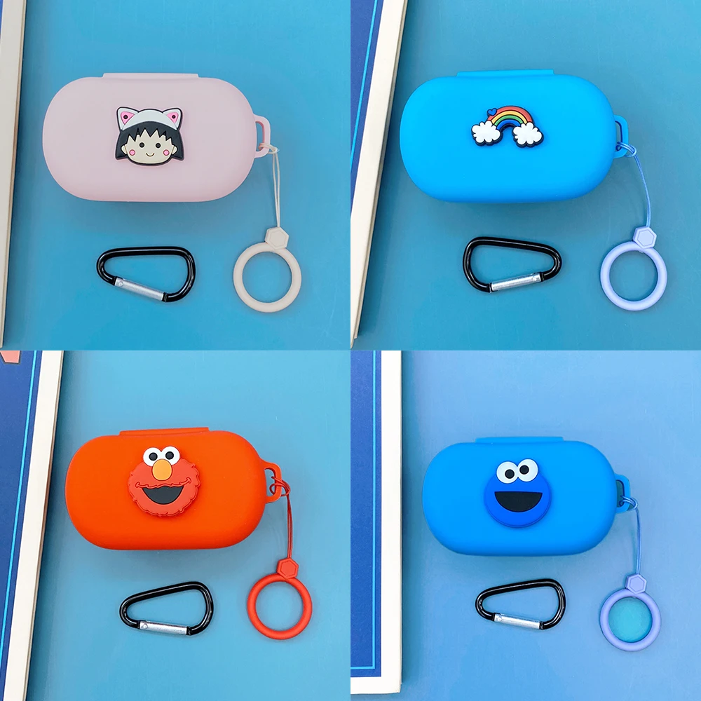 Cute Cartoon Silicone Cover for Bose QuietComfort Earbuds Case Noise Canceling Earbuds Shockproof Case Bluetooth Earphone Case
Cute Cartoon Silicone Cover for Bose QuietComfort Earbuds Case Noise Canceling Earbuds Shockproof Case Bluetooth Earphone Case
