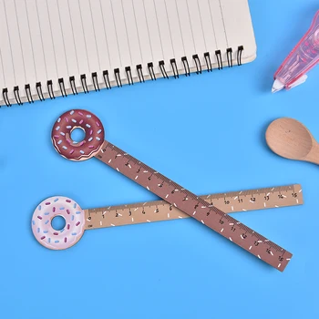 1Pc Drawing Kawaii Straight Ruler Creative Food Dessert Donut Shape Wooden Straight Ruler School Office Stationery Painting
1Pc Drawing Kawaii Straight Ruler Creative Food Dessert Donut Shape Wooden Straight Ruler School Office Stationery Painting