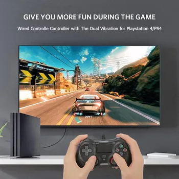 for ps4 wired controller for PlayStation 4 console Enhanced analog joystick and trigger button,for Sony PS4 wired controller
for ps4 wired controller for PlayStation 4 console Enhanced analog joystick and trigger button,for Sony PS4 wired controller