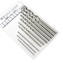 10x Multi Standards Stainless Steel Tool HSS High Speed Straight Shank Drilling Twist Drill Bit Set 0.8-3.0mm Gadgets ZM56
10x Multi Standards Stainless Steel Tool HSS High Speed Straight Shank Drilling Twist Drill Bit Set 0.8-3.0mm Gadgets ZM56