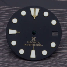 28.5mm watch dial Seiko dial 7002 dial nh35 dial fit 7002 NH35 4R35 movement for Seiko SPRD SKX007 SKX009 3.8 watch case parts 
28.5mm watch dial Seiko dial 7002 dial nh35 dial fit 7002 NH35 4R35 movement for Seiko SPRD SKX007 SKX009 3.8 watch case parts