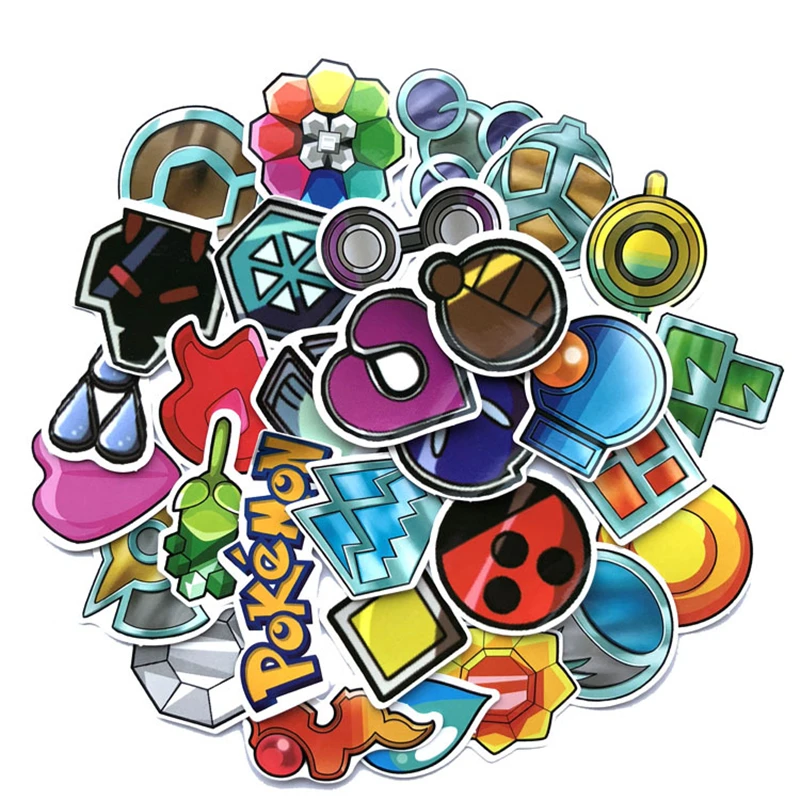 33pcs Pokemon Go Gym Badge Sticker PVC Waterproof For Phone Notebook Cosplay Prop
33pcs Pokemon Go Gym Badge Sticker PVC Waterproof For Phone Notebook Cosplay Prop