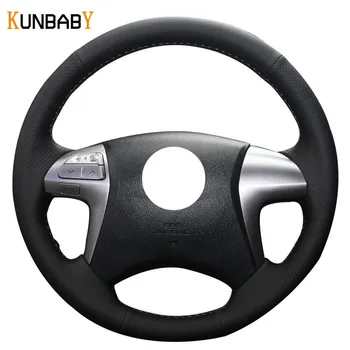 KUNBABY Genuine leather Color Gray Black Red Car Steering Wheel Cover for Toyota Fortuner Hilux 2012-2015 
KUNBABY Genuine leather Color Gray Black Red Car Steering Wheel Cover for Toyota Fortuner Hilux 2012-2015
