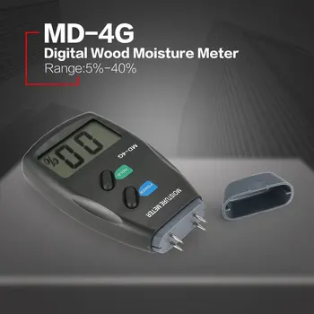 MD-4G 4 Pins Digital LCD wood moisture humidity meter Analyzer Hygrometer Timber Damp Detector Tester range 5% - 40%
MD-4G 4 Pins Digital LCD wood moisture humidity meter Analyzer Hygrometer Timber Damp Detector Tester range 5% - 40%
