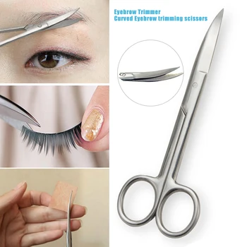 Stainless Steel Eyebrow Scissors Trimmer Nose Hair Beauty Scissors Tool EY669 
Stainless Steel Eyebrow Scissors Trimmer Nose Hair Beauty Scissors Tool EY669