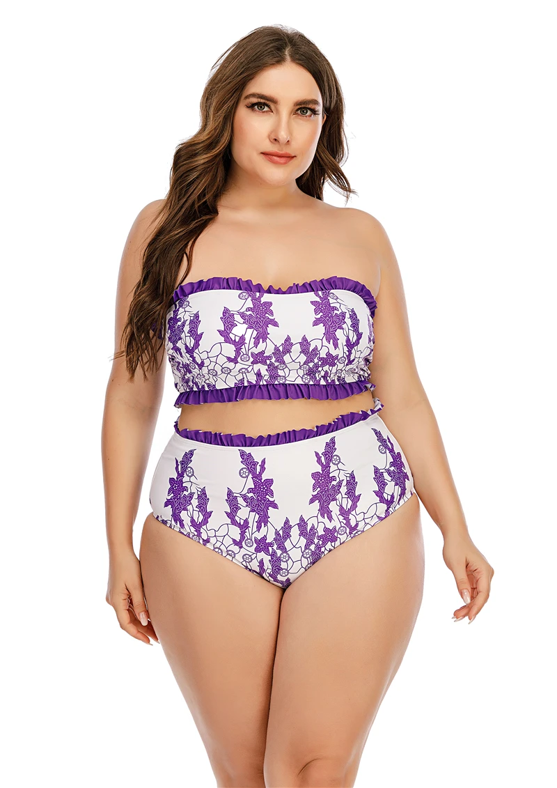 Large Size L-5XL Two Pieces Swimwear Swimsuit 2023 Women Push Up Bikini Set Printed Bather Swimming Bathing Suit Beachwear Lady 
Large Size L-5XL Two Pieces Swimwear Swimsuit 2023 Women Push Up Bikini Set Printed Bather Swimming Bathing Suit Beachwear Lady