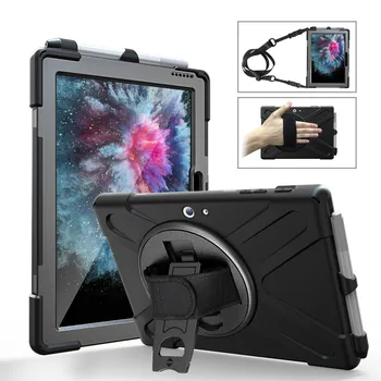 for Microsoft Surface Go Case Shockproof 360 Degree Rotating Stand, Hand Shoulder Strap Cover for Microsoft Surface Go (10")
for Microsoft Surface Go Case Shockproof 360 Degree Rotating Stand, Hand Shoulder Strap Cover for Microsoft Surface Go (10")