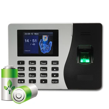 

ZK K14 TCP/IP USB Biometric Fingerprint Time Attendance System Employee Office Fingerprint Time Clock Optional Built-in Battery