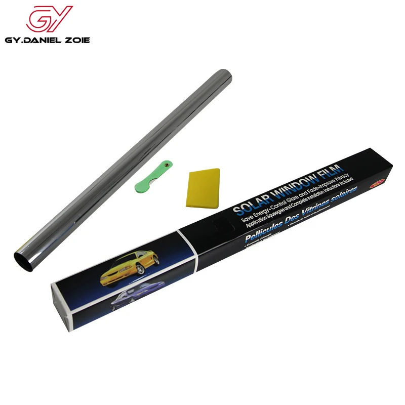 300cmx50cm Silver Car Window Foils Tint Tinting Film Roll Car Auto Home Window Glass Summer Solar UV Protector Sticker Films
300cmx50cm Silver Car Window Foils Tint Tinting Film Roll Car Auto Home Window Glass Summer Solar UV Protector Sticker Films