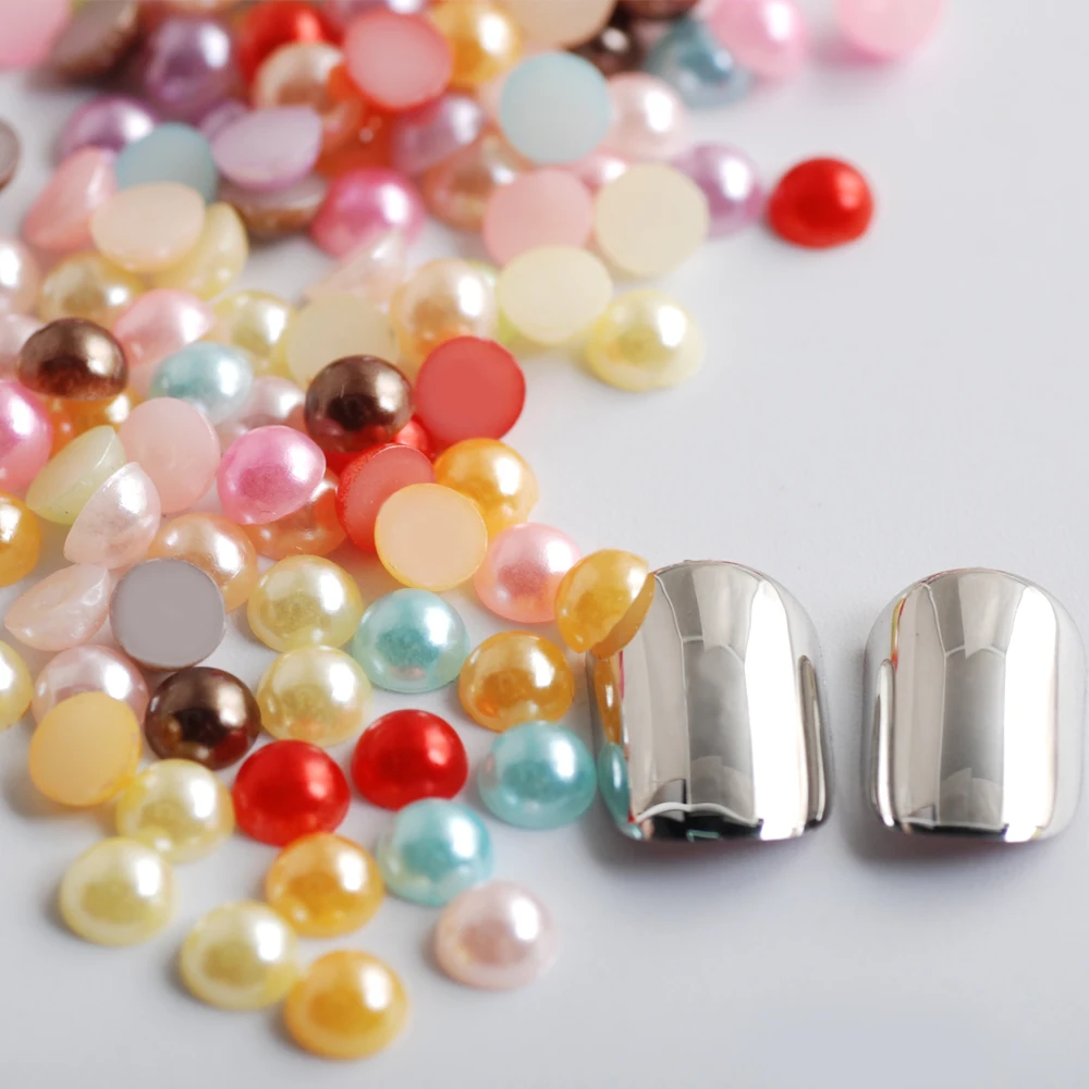 2/3/4/5/6/7/8mm Colourful Half Round Acrylic Imitation Flatback Pearl Beads Nail Art Phone DIY Decoration
2/3/4/5/6/7/8mm Colourful Half Round Acrylic Imitation Flatback Pearl Beads Nail Art Phone DIY Decoration