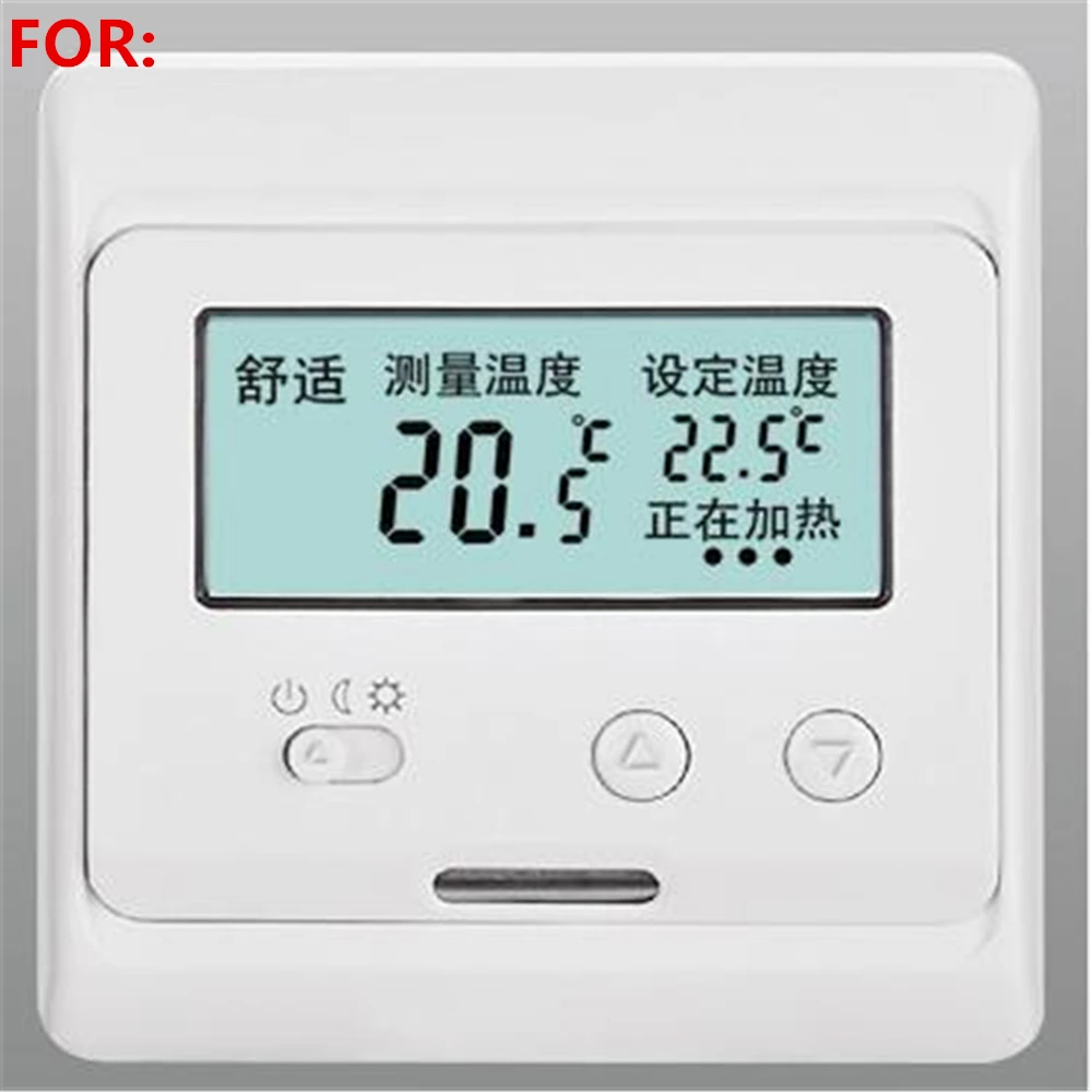 Plumbing Temperature Control Panel Electric Floor Heating Thermostat Switch Electric Film Heating Cable Wall Heating
Plumbing Temperature Control Panel Electric Floor Heating Thermostat Switch Electric Film Heating Cable Wall Heating